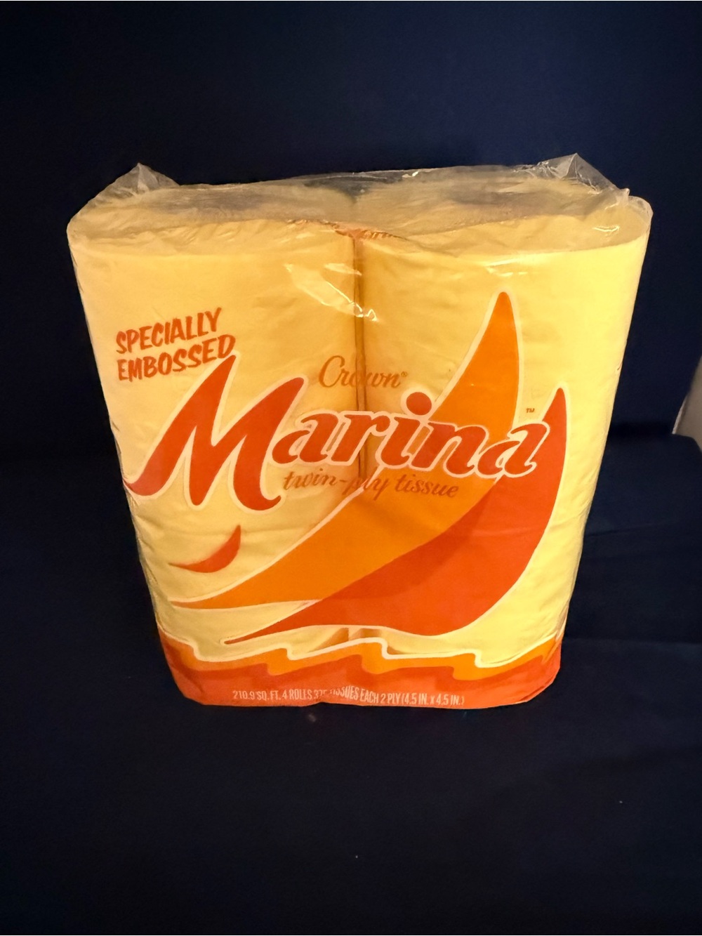MARINA Twin-Ply Tissue Rolls 1970